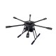 RJX1300J 6-Axis Carbon Fiber Umbrella Folding Hexacopter Frame with Motor Mounts 