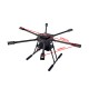 RJX1300J 6-Axis Carbon Fiber Umbrella Folding Hexacopter Frame with Motor Mounts 