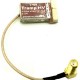 RJX 2 pcs SMA Female to Mini PCI U.fl IPX IPEX Connector Adapter RG178 Extension Cable for Wifi antenna 3.9”
