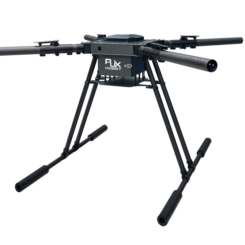 RJX1450 4-Axis Carbon Fiber Folding Quadcopter Frame without motor mounts