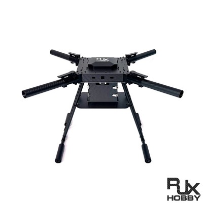 RJX1450B 4-Axis Carbon Fiber Folding Quadcopter Frame without motor mounts