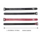 RJX Non-Slip Silicone Battery Straps – 5 Pack (Width: 16mm Length:150 /180 /200 /210 /220 /225 /230 /250 /300mm)