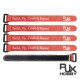RJX Non-Slip Silicone Battery Straps – 5 Pack(Width: 20mm  Length: 200/210/220/225/230/250/300mm)