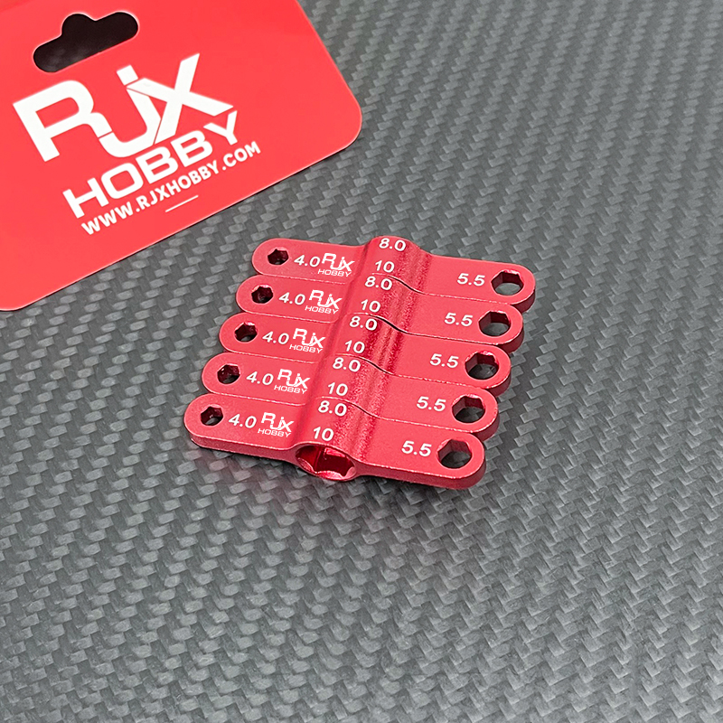 RJXHOBBY 4.0 5.0 8.0 10mm Quick Release Wrench Tool for M2/M3/M5/M6 Lock Nuts