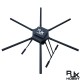 RJX1600 6-Axis Carbon Fiber Umbrella Folding Hexacopter Frame without motor mounts