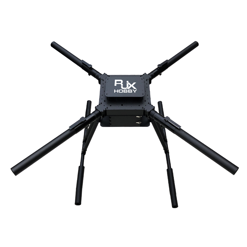 RJX1620 4-Axis Carbon Fiber Umbrella Folding Quadcopter Frame without motor mounts