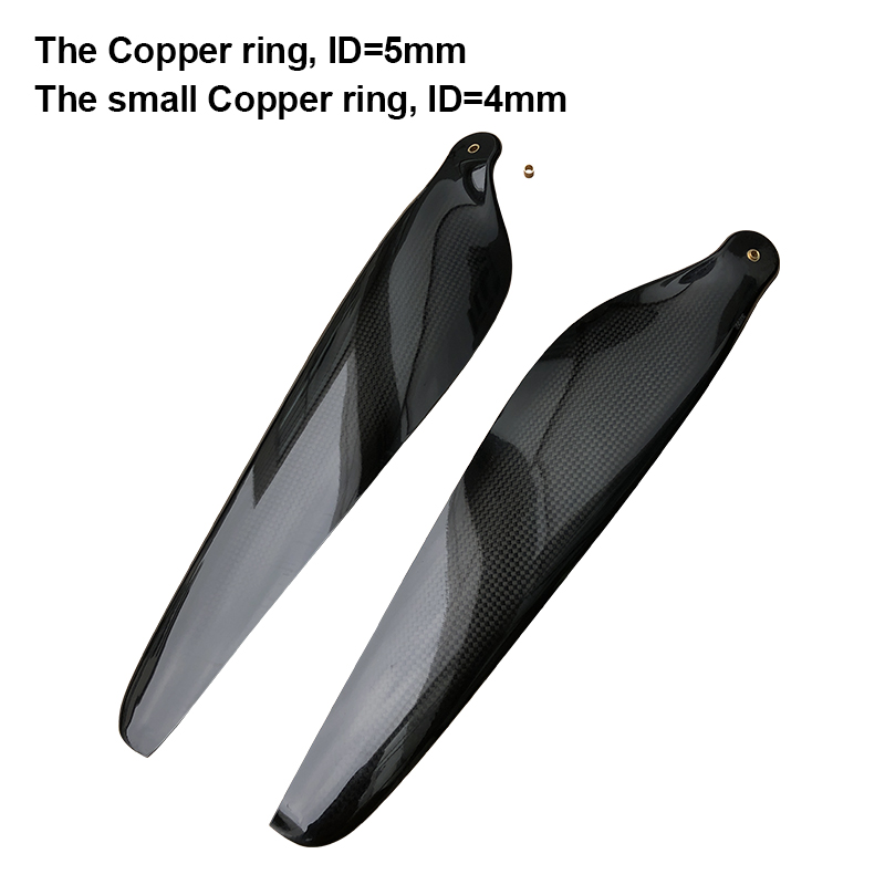 RJXHOBBY Carbon Fiber Folding Propeller – 3 BLADE – 30 x 10.5 (1 set)