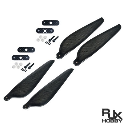 RJXHOBBY 28*9.2in carbon fiber folding propeller (continuous/CCW pair) prop male bee, agricultural plant protection uav.