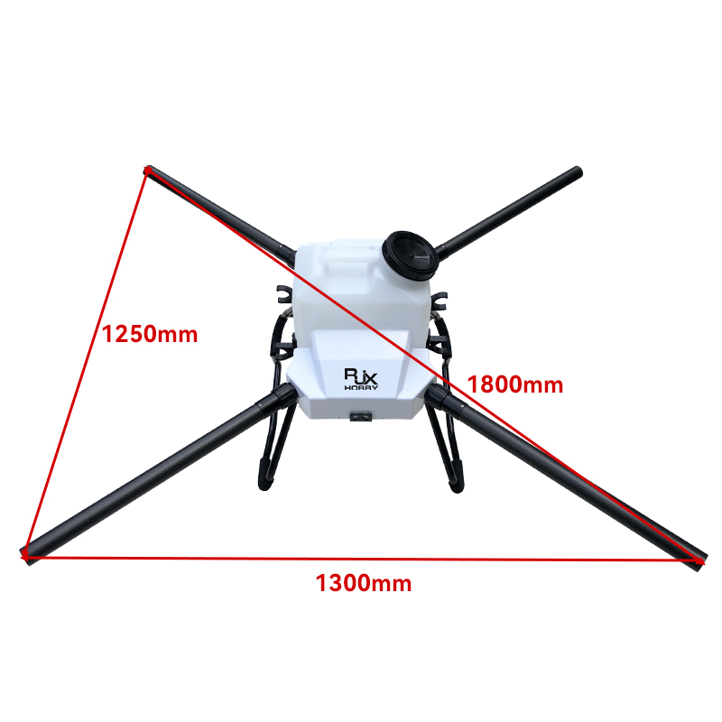 RJX1800 20KG 4 -Axis 20L frame kit for Agricultural Spraying Drone
