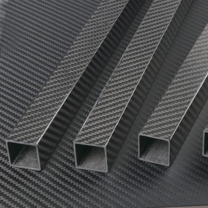 RJX Square carbon fiber tube customized outer diameter