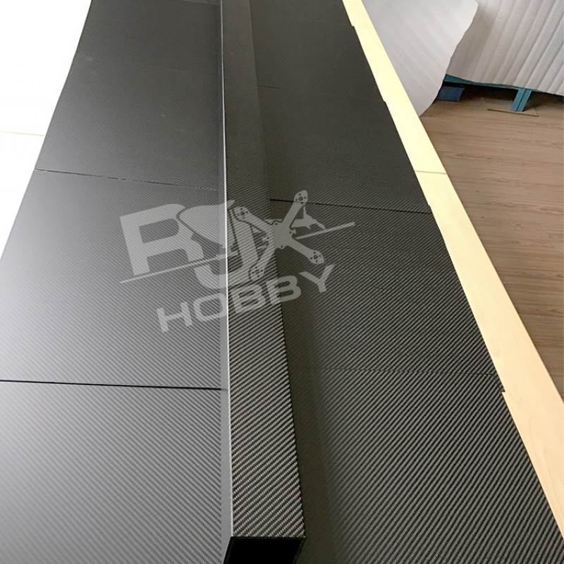 RJX Square carbon fiber tube customized outer diameter
