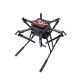 RJX1850A  6-Axis Carbon Fiber Umbrella Folding Hexacopter Frame with upper and below battery tray without motor mounts