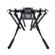 RJX1850A  6-Axis Carbon Fiber Umbrella Folding Hexacopter Frame with upper and below battery tray without motor mounts