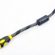 RJXHOBBY 6mmX5m Nylon Expandable Braided Cable Sleeving, Braided Wire Sleeve, Cable Sheath Mesh Wire Loom