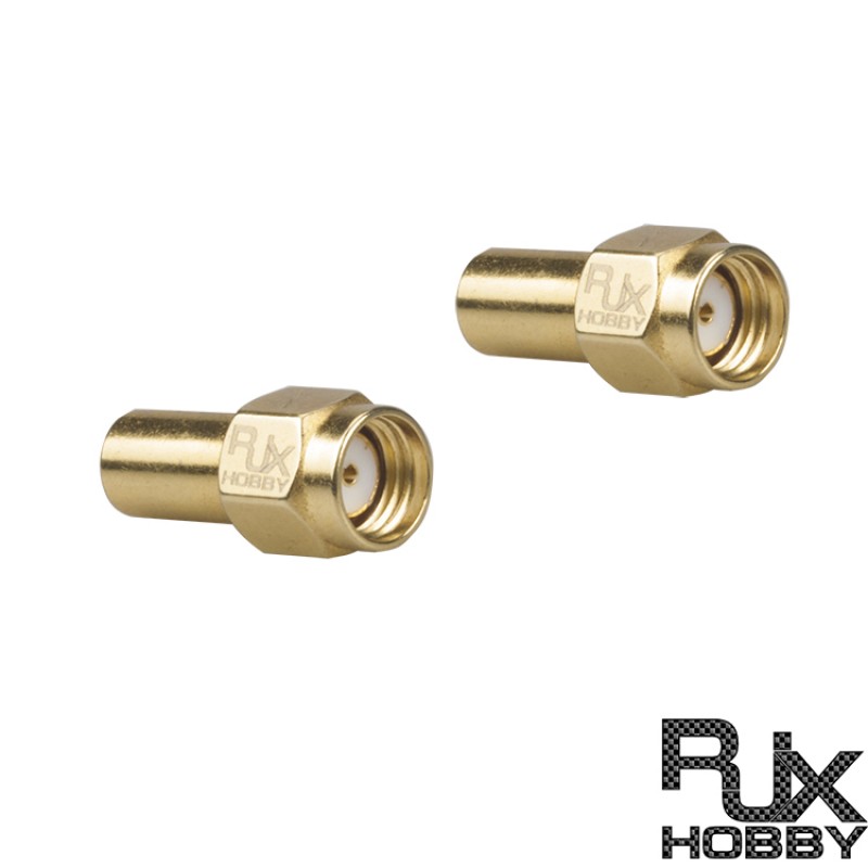 RJXHOBBY 2PCS Electronics RF coaxial connector adapter RPSMA male coaxial Termination Loads 1W DC- 3.0GHz 50Ω