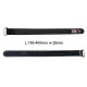 RJXHOBBY 2pcs Kevlar Battery Strap Kevlar Stitching Rubber Grip and Metal Buckle (Width: 20mm Length: 150-400mm)