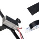 RJX 2pcs 250x 30x 3mm Mesh Surface FPV Anti-Slip Damping Silicone Mat Adhesive Tape for RC Quadcopter Multicopter Lipo Battery