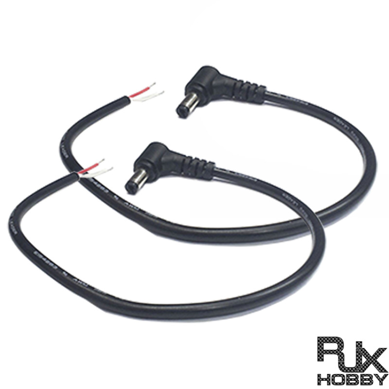 RJXHOBBY 2pcs 30cm DC 5.5*2.5mm power adapter output line (12V 4A)