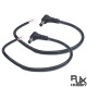 RJXHOBBY 2pcs 30cm DC 5.5*2.5mm power adapter output line (12V 4A)