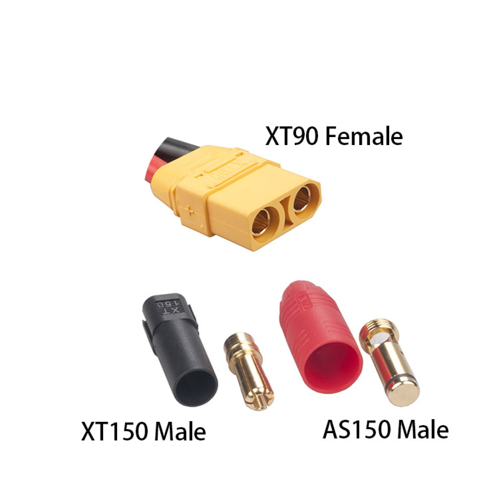 Cavo adattatore da XT60 a AS150 XT150 per S1000 S900 S1000 XT90 Turnigy Zenmuse Cavo adattatore da XT60 a AS150 XT150 per S1000 S900 S1000 XT90 Turnigy Zenmuse