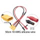 RJXHOBBY XT90 to AS150 XT150 Parallel Battery Y Cable Dual for DJI S1000 S900 S1000+ XT90
