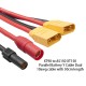 RJXHOBBY XT90 to AS150 XT150 Parallel Battery Y Cable Dual for DJI S1000 S900 S1000+ XT90