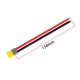 RJXHOBBY 4pcs XT60 Male Female Connector with Sheath Housing Connector with 150mm 12AWG Silicon Wire 