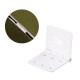 RJXHOBBY 20PCS Small Pinned Nylon Hinge RC Airplane Plane Parts Replacement