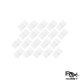 RJXHOBBY 20PCS Small Pinned Nylon Hinge RC Airplane Plane Parts Replacement