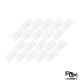 RJXHOBBY 20PCS Small Pinned Nylon Hinge RC Airplane Plane Parts Replacement