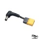 RJXHOBBY XT60 Male Plug DC 5.5mm x 2.5mm Male Adapter for FPV Lipo Battery & Drone Goggles