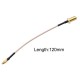 RJXHOBBY MMCX to SMA Female 120mm Low Loss FPV Antenna Extension Cable Antenna Adapter