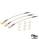 RJXHOBBY MMCX to SMA Female 60mm Low Loss FPV Antenna Extension Cable Antenna Adapter