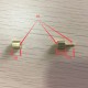 RJXHOBBY Brass Hex Spacer M3x4mm and M3x4+4mm