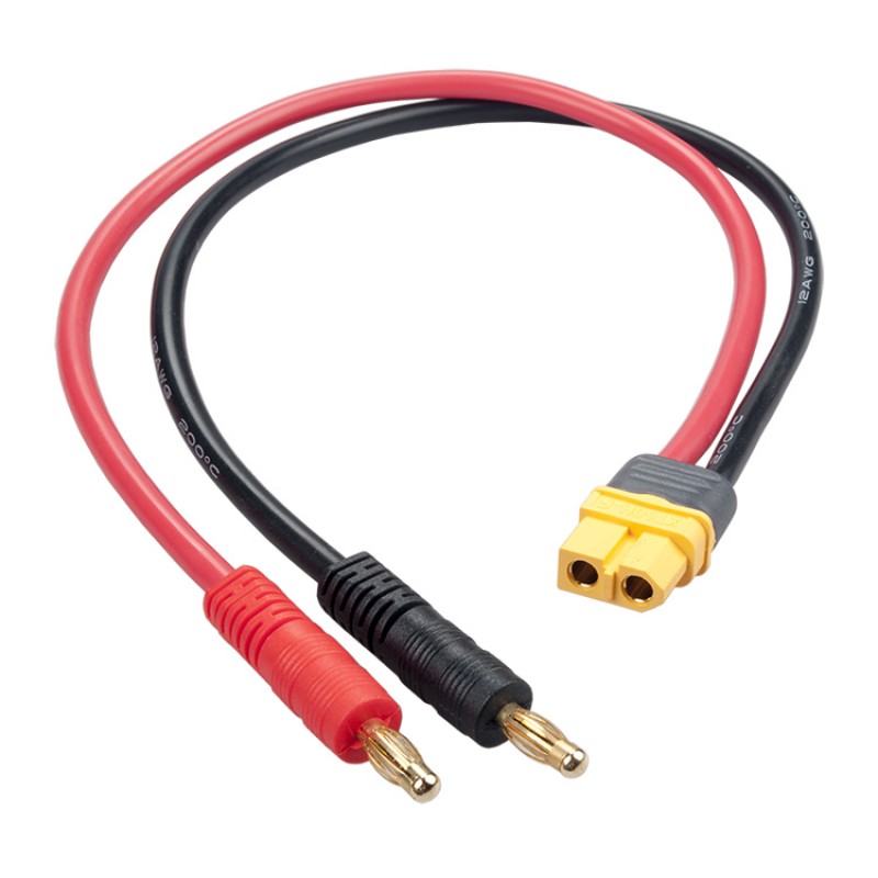 RJXHOBBY Female XT60 to 4.0mm Bullet Banana Connector