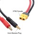 RJXHOBBY Female XT60 to 4.0mm Bullet Banana Connector