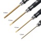 RJX 4pcs Flat Head Screw driver Tools Kit Set 3.0mm / 4.0mm / 5.0mm / 5.8mm for RC Models Car Boat Airplane