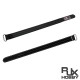 RJXHOBBY 2pcs Kevlar Battery Strap Kevlar Stitching Rubber Grip and Metal Buckle(Width: 16mm Length:150-400mm)