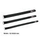 RJXHOBBY 2pcs Kevlar Battery Strap Kevlar Stitching Rubber Grip and Metal Buckle(Width: 16mm Length:150-400mm)