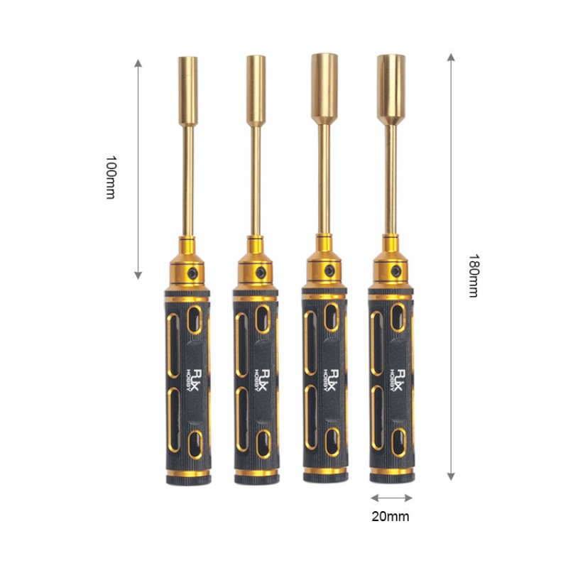 RJX 4.0 5.5 7.0 8.0 Nut Drivers for FPV RC Models Car Boat Airplane