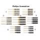 RJX 4pcs Phillips Screwdriver Tools Kit Set 3.0mm 4.0mm 5.0mm 5.8mm for RC FPV Car Boat Airplane