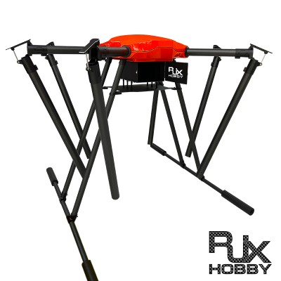 RJX2550 6-Axis Carbon Fiber Folding Hexacopter Frame without motor mounts