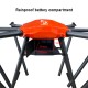RJX2550 6-Axis Carbon Fiber Folding Hexacopter Frame without motor mounts
