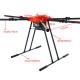 RJX2550 6-Axis Carbon Fiber Folding Hexacopter Frame without motor mounts
