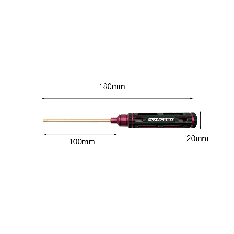RJX Hex Screw driver Tools Kit 1.5mm / 2.0mm / 2.5mm / 3.0mm for RC Models Car Boat Airplane