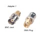 RJXHOBBY 4 pcs SMA to BNC Kits RF Coaxial Adapter Male Female Coax Connector 
