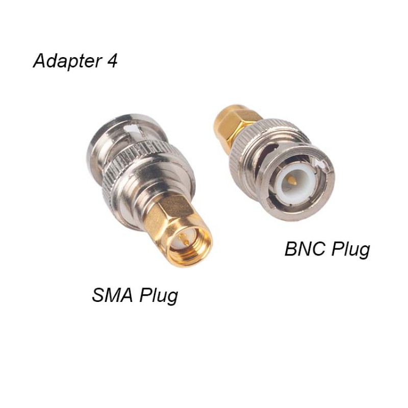 RJXHOBBY 4 pcs SMA to BNC Kits RF Coaxial Adapter Male Female Coax Connector 