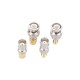 RJXHOBBY 4 pcs SMA to BNC Kits RF Coaxial Adapter Male Female Coax Connector 
