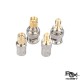 RJXHOBBY 4 pcs SMA to BNC Kits RF Coaxial Adapter Male Female Coax Connector 