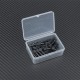 RJXHOBBY 50Pcs M3  Knurled Standoff Aluminum Alloy Anodized Spacer